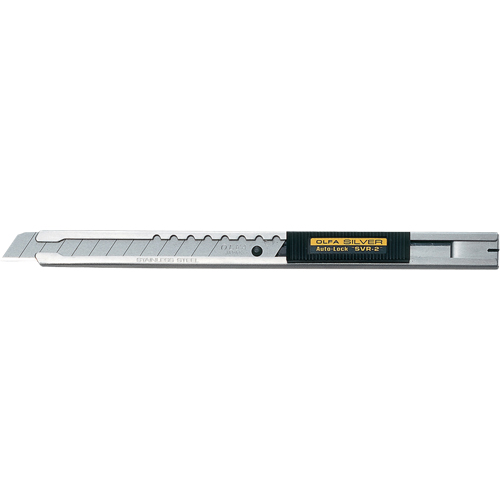 Standard-Duty Precision Knife, 9 mm, Stainless Steel, Stainless Steel Handle Ottawa Fastener Supply