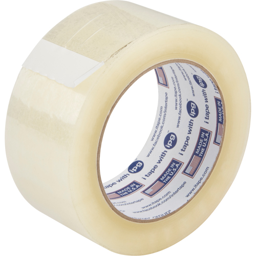 Box Sealing Tape, Acrylic Adhesive, 2 mils, 48 mm (1-22/25") x 99.97 m (328') Ottawa Fastener Supply