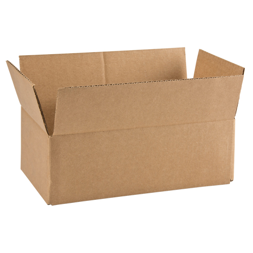 Corrugated Box, 12" L x 6" W x 4" H, Flute C Ottawa Fastener Supply
