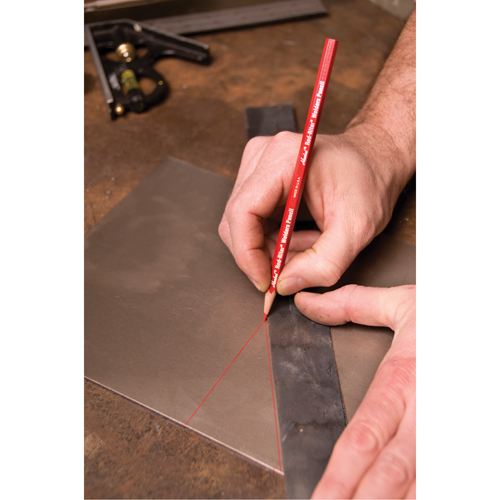 Red-Riter&reg; Welders Pencil, Round Ottawa Fastener Supply