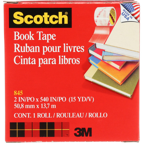 Ruban pour la r&eacute;paration de livres Scotch Ottawa Fastener Supply