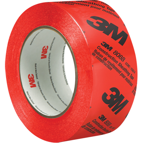 Ruban de rev&ecirc;tement pour la construction 8088, 60 mm (2-3/8") x 66 m (216'), Rouge Ottawa Fastener Supply