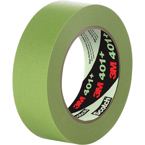401+ High Performance Masking Tape, 6 mm (1/4") x 55 m (180'), Green Ottawa Fastener Supply