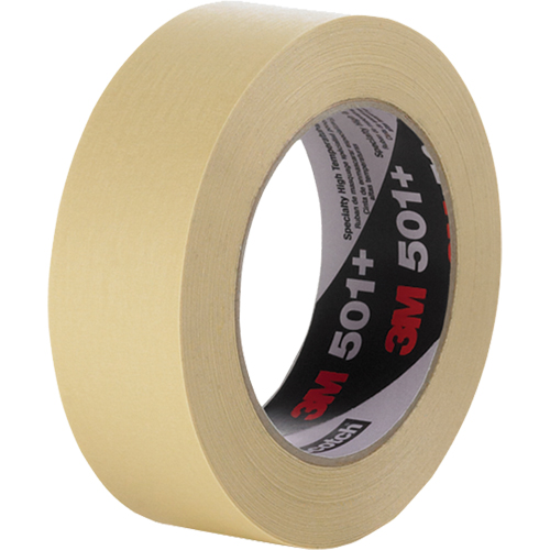 501+ High Temperature Masking Tape, 18 mm (3/4") x 55 m (180'), Tan Ottawa Fastener Supply