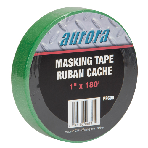 Ruban-cache pour peintres, 25 mm (1") x 55 m (180'), Vert Ottawa Fastener Supply
