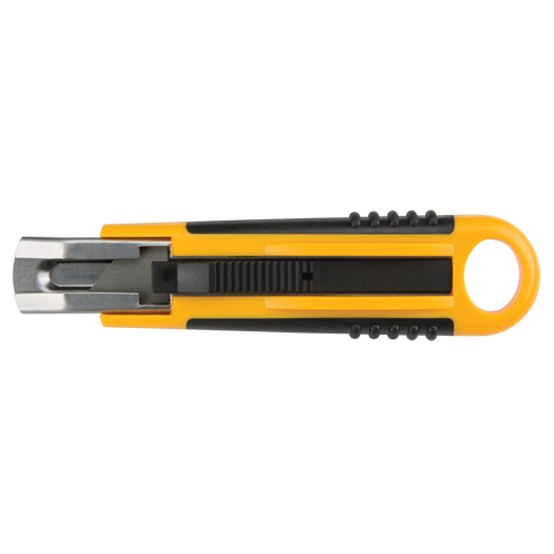 Self-Retracting Knife ATK1000, 18 mm, Carbon Steel, Plastic Handle Ottawa Fastener Supply