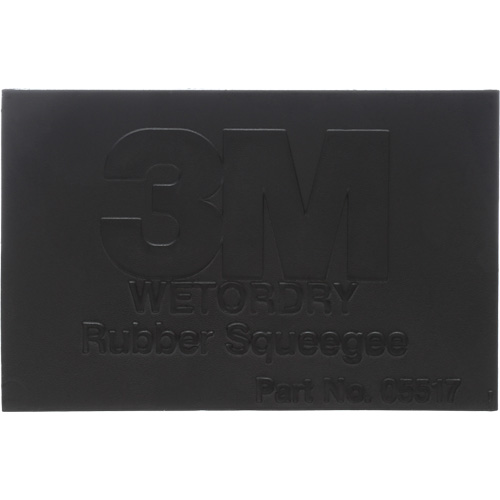 Wetordry Rubber Squeegee, 4-1/4" L x 2-3/4" W Ottawa Fastener Supply