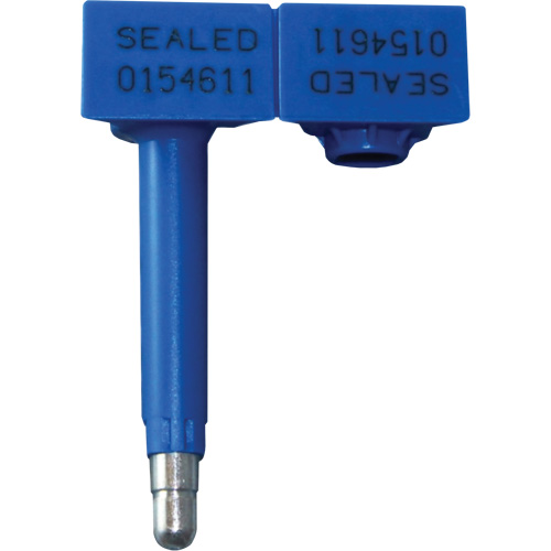 Scell&eacute; de s&eacute;curit&eacute; SnapTracker, 3-3/8", M&eacute;tal/Plastique, Scell&eacute; &agrave; boulon Ottawa Fastener Supply
