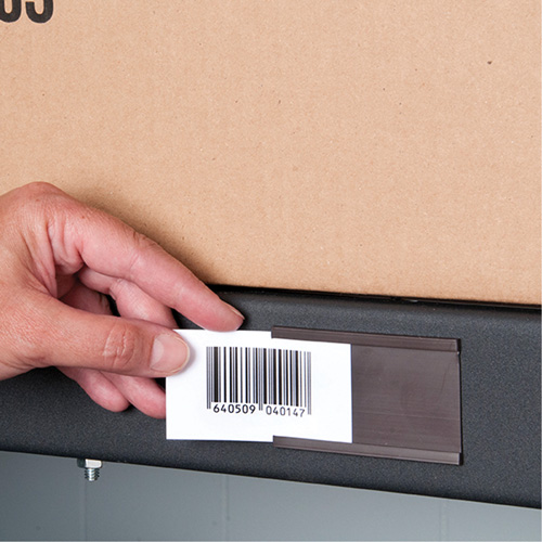 Porte-&eacute;tiquette, Magn&eacute;tique, 600" lo x 2" la Ottawa Fastener Supply