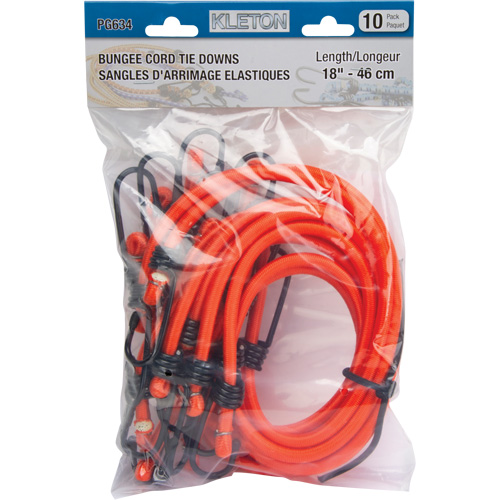 Bungee Cord Tie Downs, 18" Ottawa Fastener Supply