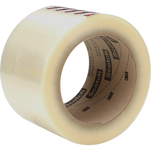 Scotch&reg; Box Sealing Tape 371, Rubber Adhesive, 1.2 mils, 72 mm (2-4/5") x 100 m (328') Ottawa Fastener Supply