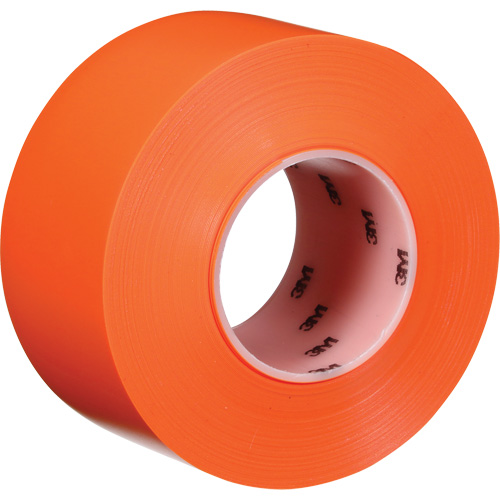 Ruban de marquage de planchers durable 971, 3" x 108', Vinyle, Orange Ottawa Fastener Supply