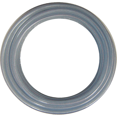 Braided Tube, 1.312" OD x 100' L, PVC, Clear Ottawa Fastener Supply