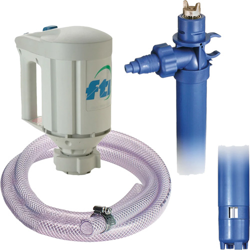 PFM-40 Drum Pump Kit with M3V Motor, Polypropylene/PVDF/Stainless Steel Ottawa Fastener Supply