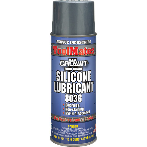 Food Grade Silicone Lube, Aerosol Can Ottawa Fastener Supply