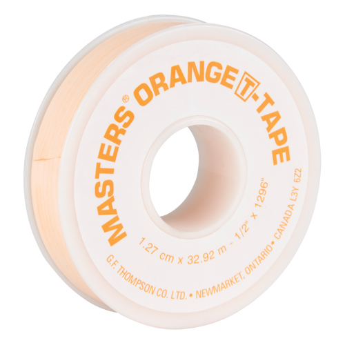 T-Tape, 1296" L x 1/2" W, Orange Ottawa Fastener Supply