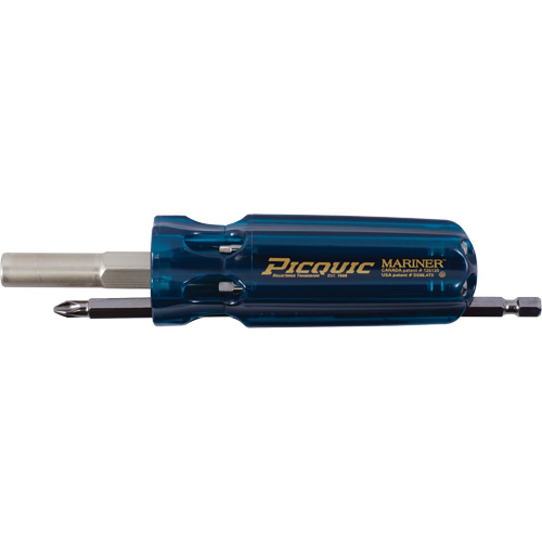 The Mariner Multibit Screwdriver, 6" L, Plastic Handle Ottawa Fastener Supply