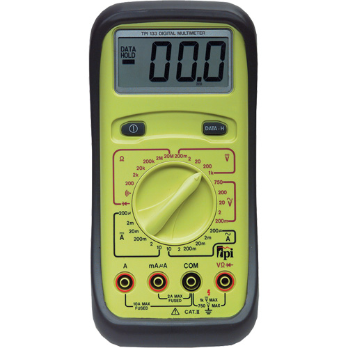 Large Display Multimeter, AC/DC Voltage, AC/DC Current Ottawa Fastener Supply