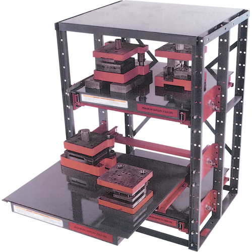 E-Z Glide Roll-Out Shelving - Additional Shelves, Steel, 48" W x 36" D Ottawa Fastener Supply
