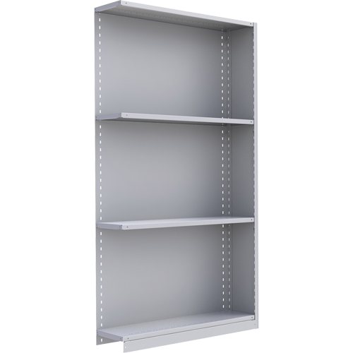 Interlok Shelving Unit, Steel, Boltless, 450 lbs. Capacity, 48" W x 88" H x 24" D Ottawa Fastener Supply
