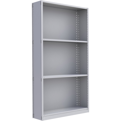 Interlok Shelving Unit, Steel, Boltless, 450 lbs. Capacity, 48" W x 88" H x 24" D Ottawa Fastener Supply