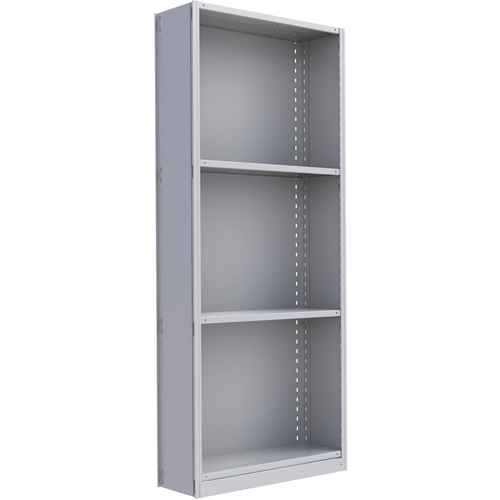 Interlok Shelving Unit, Steel, Boltless, 800 lbs. Capacity, 36" W x 88" H x 24" D Ottawa Fastener Supply