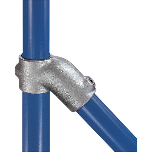 45° Single Socket Tee Structural Tube Clamp, 1.33" Ottawa Fastener Supply