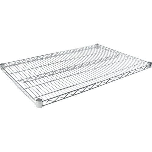 Wire Shelf for Heavy-Duty Chromate Wire Shelving, 48" W x 24" D, 800 lbs. Capacity Ottawa Fastener Supply