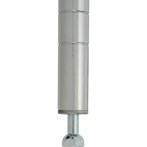 Pieds de nivellement pour &eacute;tag&egrave;re en treillis chromat&eacute; Ottawa Fastener Supply