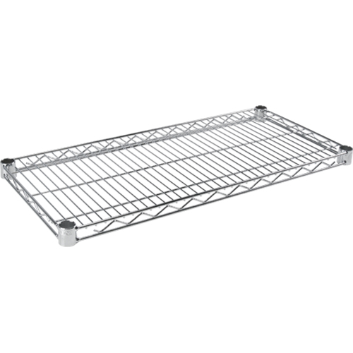 Wire Shelf for Heavy-Duty Chromate Wire Shelving, 36" W x 14" D, 800 lbs. Capacity Ottawa Fastener Supply