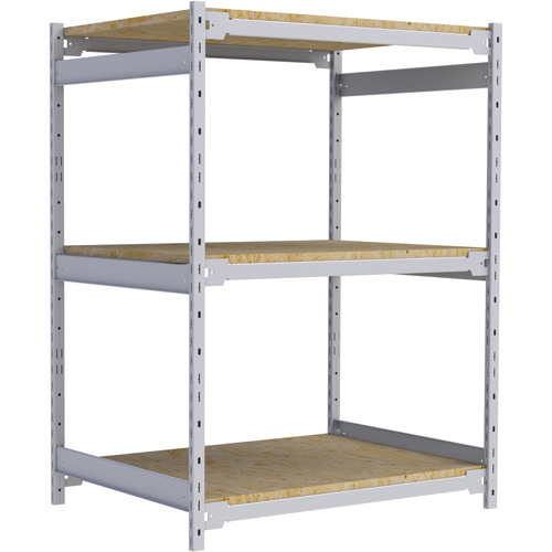 &eacute;tag&egrave;re-classeur de grande largeur, Acier, 3 Tablettes, 42" la x 32" p x 60" h Ottawa Fastener Supply