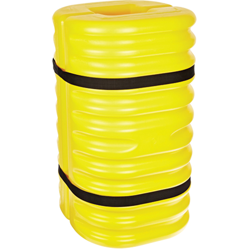 Protecteur de colonne, Ouverture int&eacute;rieure 10" x 10"/10" x 10", 24" lo x 24" la x 42" h, Jaune Ottawa Fastener Supply
