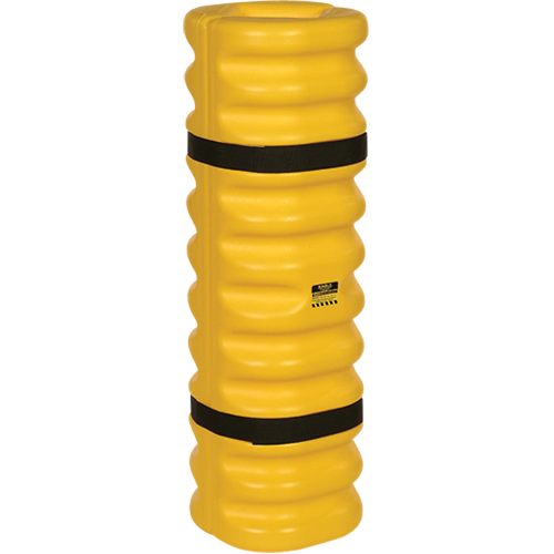 Protecteur de colonne, Ouverture int&eacute;rieure 4" x 6", 13" lo x 13" la x 42" h, Jaune Ottawa Fastener Supply