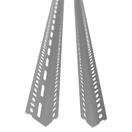 Slotted Angle Post, Galvanized Steel, 72" High Ottawa Fastener Supply
