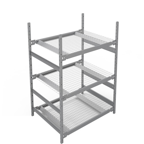 Wide Span Storage Shelving, Steel, Boltless, 1340 lbs. Capacity, 42" W x 60" H x 32" D Ottawa Fastener Supply