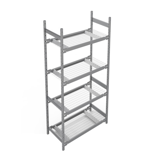 Wide Span Storage Shelving, Steel, Boltless, 1340 lbs. Capacity, 42" W x 84" H x 18" D Ottawa Fastener Supply