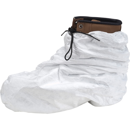 Tyvek&reg; 400 Shoe & Boot Cover, One Size, Polyethylene, White Ottawa Fastener Supply