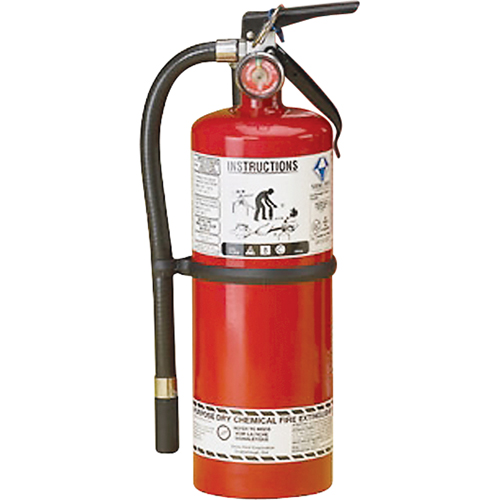 Fire Extinguisher, ABC, 5 lbs. Capacity Ottawa Fastener Supply