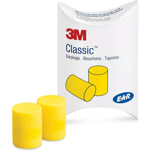 E-A-R Classic Earplugs, Pair - Pillow Pack Ottawa Fastener Supply