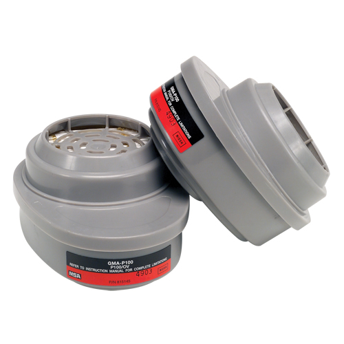 Advantage&reg; Respirator Cartridges, Gas/Vapour Cartridge, Organic Vapour/P100 Ottawa Fastener Supply