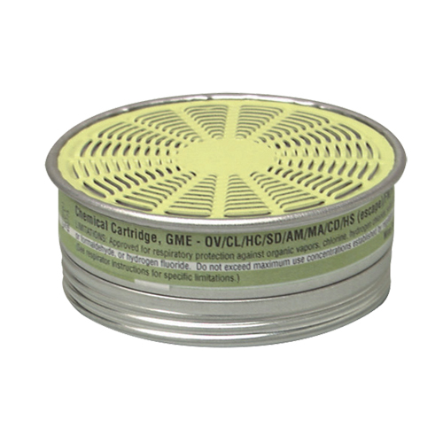 Cartouches pour respirateurs Comfo, Cartouche gaz/vapeur, Gaz multiples/Vapeur organique Ottawa Fastener Supply