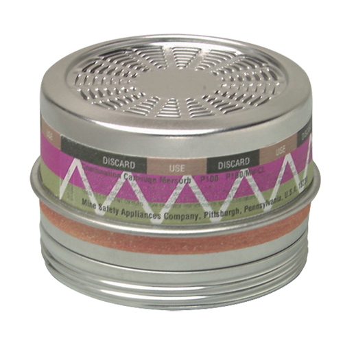 Cartouches pour respirateurs Comfo, Cartouche gaz/vapeur, Vapeurs organiques/P100 Ottawa Fastener Supply