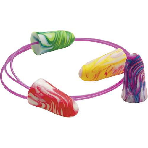 SparkPlugs&reg; Foam Earplugs, Bulk - Box, Corded Ottawa Fastener Supply