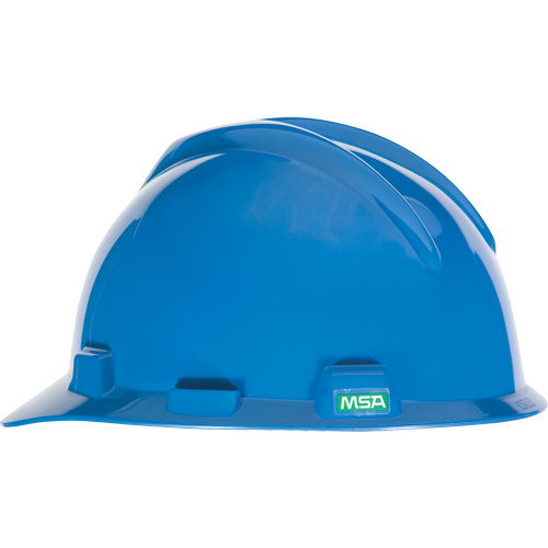 Casque de s&eacute;curit&eacute; &agrave; fente V-Gard, R&eacute;pond aux normes CSA type 1, Suspension Rochet, Non ventil&eacute; Ottawa Fastener Supply