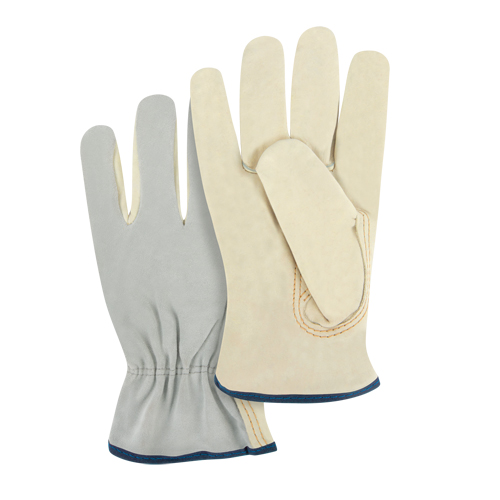 Split Back Driver's Gloves, X-Large, Grain Cowhide Palm Ottawa Fastener Supply