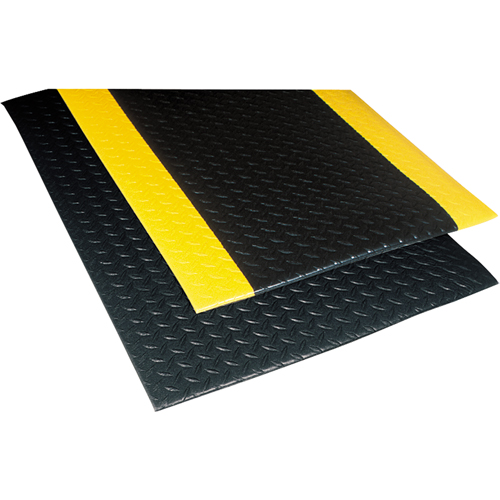 No. 419 Sof-Tred with Dyna-Shield Mats, Diamond, 4' x 60' x 1/2", Black, PVC Ottawa Fastener Supply