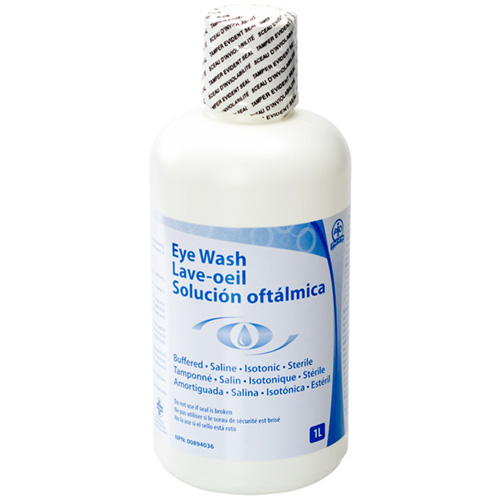 Eyewash Station Accessories - Eyewash Solution, 32 oz. Ottawa Fastener Supply