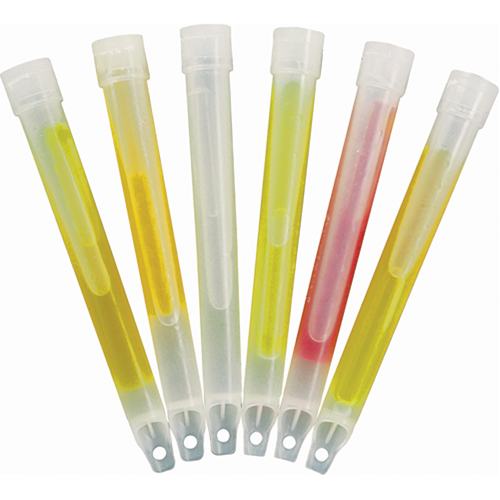 B&acirc;tons de s&eacute;curit&eacute; luminescents Cyalume 6", Rouge, Dur&eacute;e 30 min Ottawa Fastener Supply