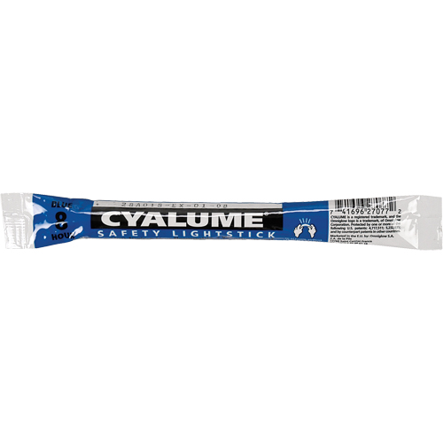 6" Cyalume&reg; Lightsticks, Blue, 8 hrs. Duration Ottawa Fastener Supply