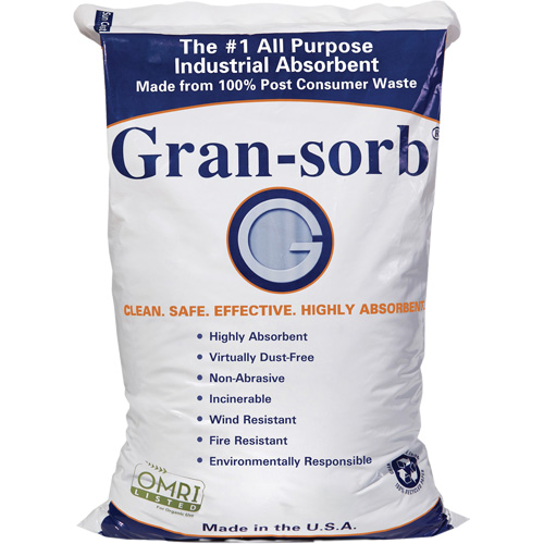 Absorbant granulaire Gran-Sorb Ottawa Fastener Supply